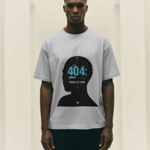 Error 404– Unisex Oversized Tee