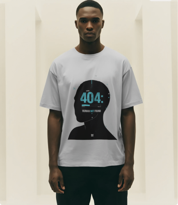 Error 404– Unisex Oversized Tee