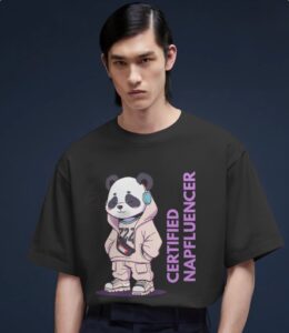Certified Napfluencer – Unisex Oversized Tee