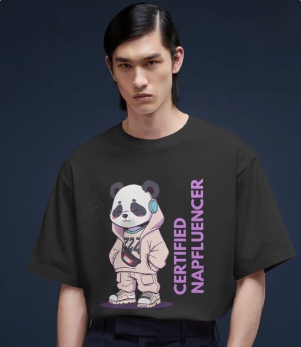 Certified Napfluencer – Unisex Oversized Tee