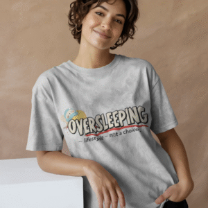 Oversleeping - Unisex Oversized Tee