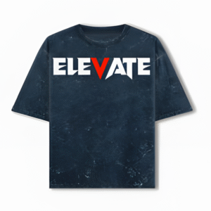 ELEVATE- Unisex Acid Washed O.Tee