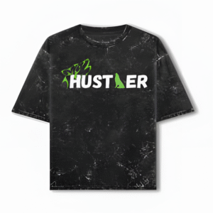 Hustler- Unisex Acid Washed O.Tee