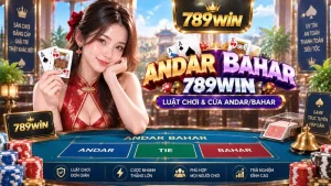 Bàn Andar Bahar 789WIN với hai cửa Andar và Bahar