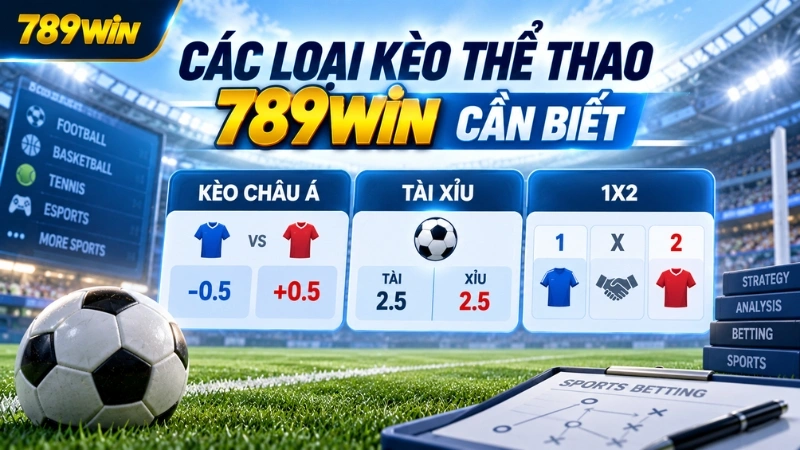 Các Loại Kèo Thể Thao 789WIN Cần Biết